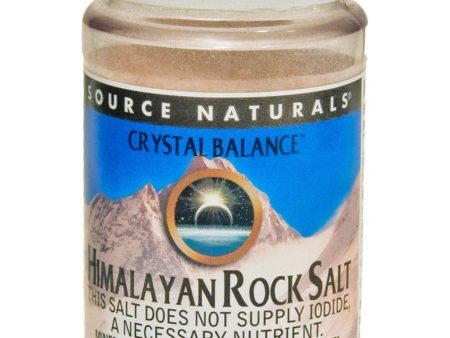 Source Naturals, Crystal Balance™ Himalayan Rock Salt, Coarse Grind, 12 oz Online now