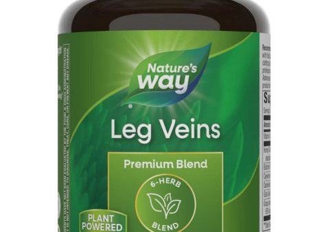 Nature s Way, Leg Veins, 120 vegan capsules Online