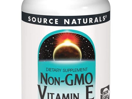 Source Naturals, Vitamin E, Non-GMO 400 IU, 30 tablets Fashion