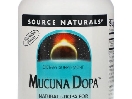 Source Naturals, Mucuna Dopa 100 mg, 120 capsules Fashion