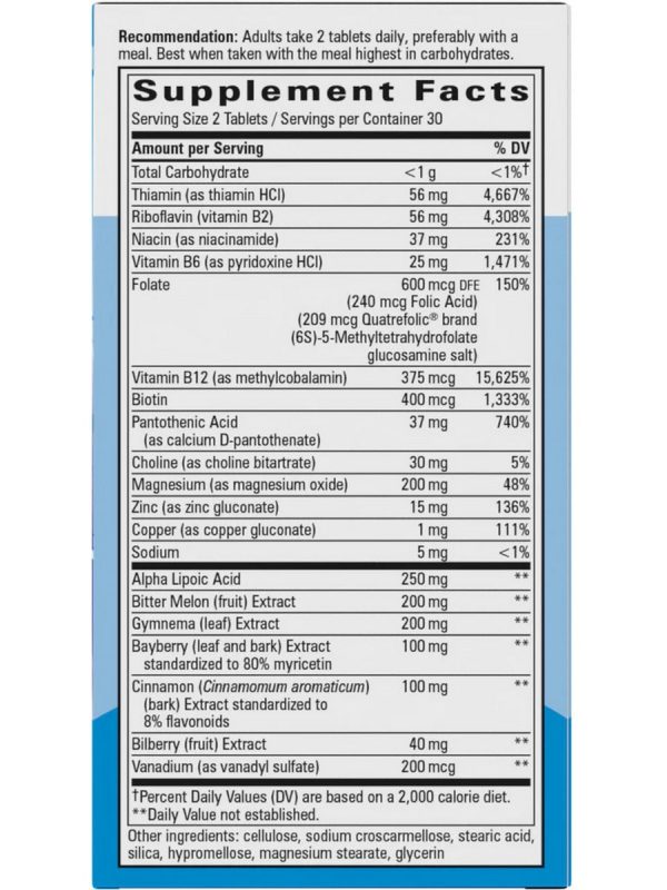 Nature s Way, Blood Sugar Manager®, 60 tablets Cheap