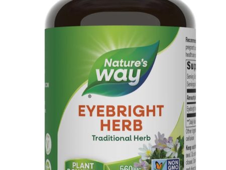 Nature s Way, Eyebright Herb, 100 vegan capsules Fashion