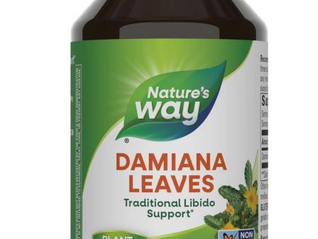 Nature s Way, Damiana Leaves, 100 vegan capsules Cheap