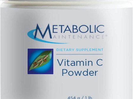 Metabolic Maintenance, Vitamin C Powder (Pure), 454 g Discount