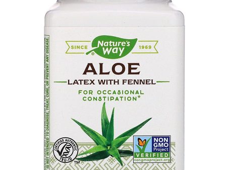 Nature s Way, Aloe, 140 mg, 100 Vegan Capsules Online Hot Sale