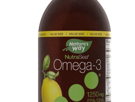 Nature s Way, NutraSea™ Omega-3 1250 mg (Zesty Lemon), 16.9 fl oz For Discount