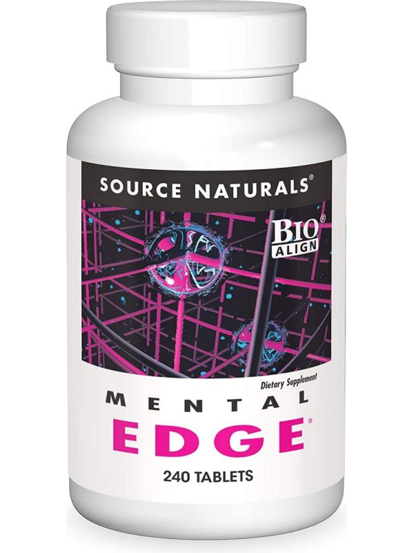 Source Naturals, Mental Edge®, 240 tablets Supply