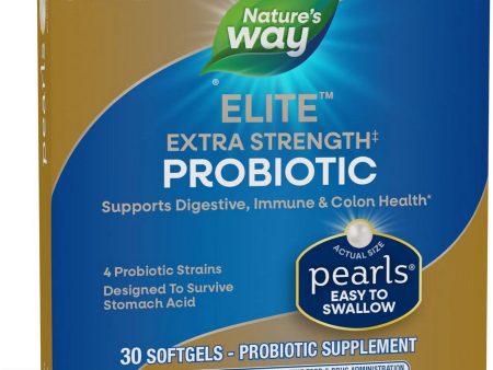 Nature s Way, Probiotic Pearls Elite™, 30 softgels For Discount