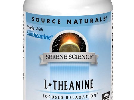 Source Naturals, Serene Science® L-Theanine 200 mg, 30 tablets Online now