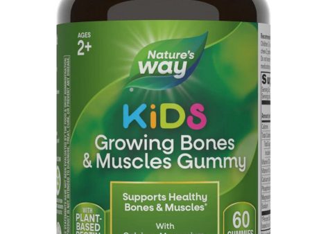 Nature s Way, Growing Bones & Muscles Gummies, 60 gummies Fashion