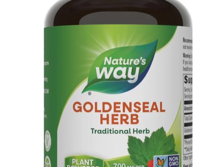 Nature s Way, Goldenseal Herb, 100 vegan capsules For Sale