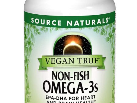 Source Naturals, Vegan True® Non-Fish Omega-3s 300 mg, 30 vegan softgels Sale