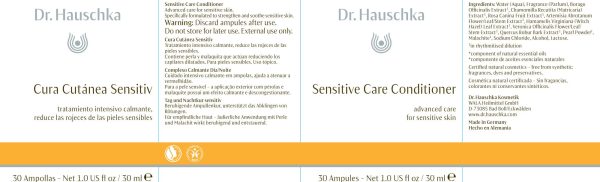 Dr. Hauschka Skin Care, Sensitive Care Conditioner, 1 fl oz Supply