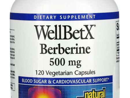 Natural Factors, Berberine 500 mg, 120 Vegetarian Capsules Online