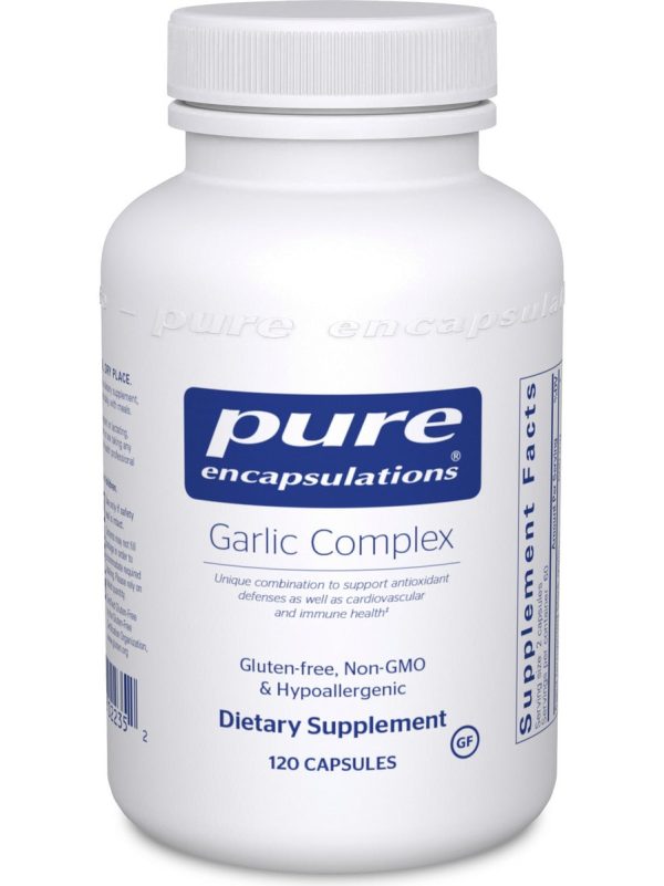 Pure Encapsulations, Garlic Complex, 120 capsules Discount