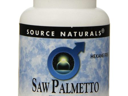 Source Naturals, Saw Palmetto Extract 160 mg, 30 softgels on Sale