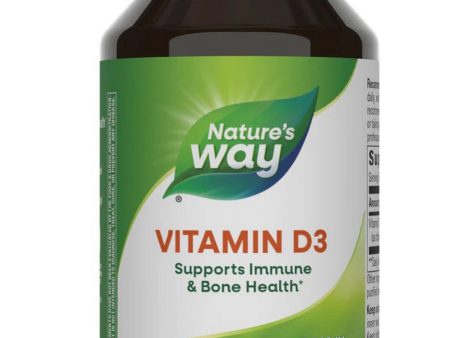 Nature s Way, Vitamin D3 2,000 IU, 240 softgels For Sale