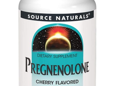 Source Naturals, Pregnenolone 25 mg, Cherry, 120 lozenges For Sale