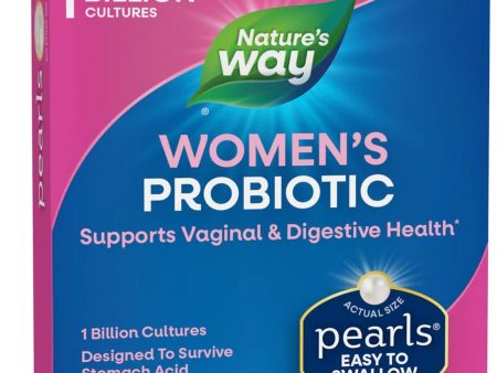 Nature s Way, Probiotic Pearls™ Women s, 30 softgels Online Sale