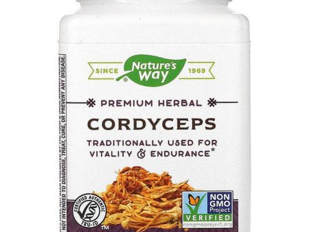 Nature s Way, Cordyceps, 60 vegan capsules For Sale