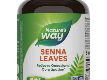 Nature s Way, Senna Leaves, 100 vegan capsules Online now