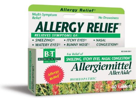 Boericke & Tafel, Allergiemittel AllerAide®, 40 tablets on Sale