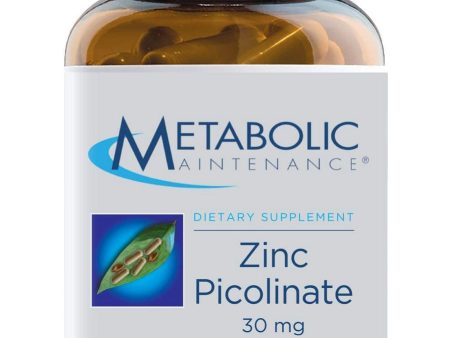 Metabolic Maintenance, Zinc Picolinate 30 mg, 100 capsules Fashion