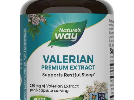 Nature s Way, Valerian, 90 vegan capsules Discount