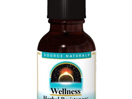 Source Naturals, Wellness Herbal Resistance™ Liquid Standard Formula, 2 fl oz Hot on Sale