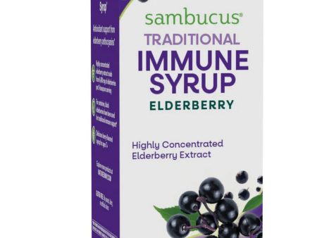 Nature s Way, Sambucus Immune Syrup, Elderberry, 8 fl oz Hot on Sale