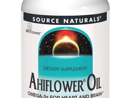 Source Naturals, Ahiflower® Oil, 120 vegetarian softgels Fashion