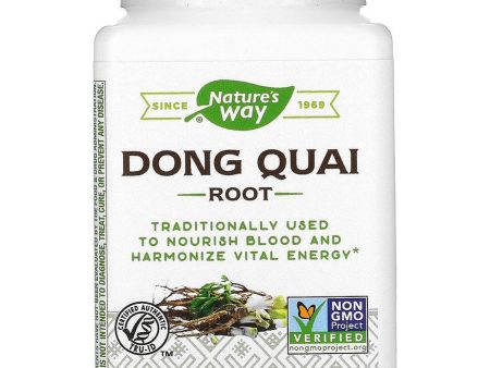 Nature s Way, Dong Quai Root, 1,130 mg, 100 Vegan Capsules Cheap