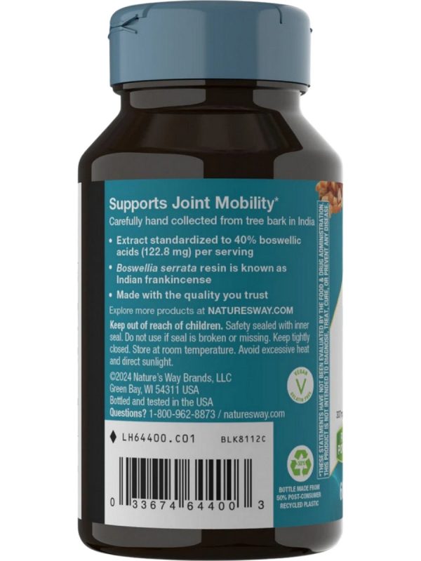 Nature s Way, Boswellia, 60 tablets Supply