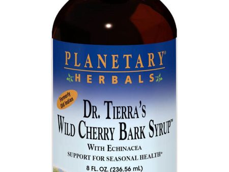 Planetary Herbals, Dr. Tierra s Wild Cherry Bark Syrup, 8 fl oz For Discount