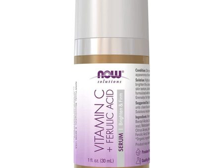 NOW Foods, Vitamin C + Ferulic Acid Serum, 1 fl oz Fashion