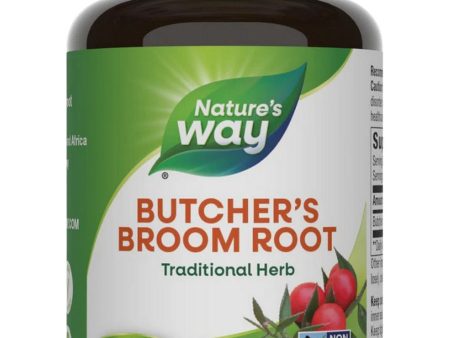 Nature s Way, Butcher s Broom Root, 100 Vegan Capsules Sale