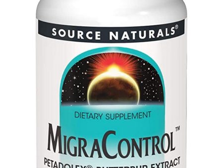 Source Naturals, MigraControl™ 50 mg, 30 softgels Cheap