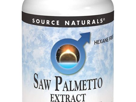 Source Naturals, Saw Palmetto Extract 320 mg, 30 softgels Supply