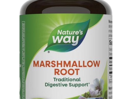 Nature s Way, Marshmallow Root, 100 vegan capsules For Discount