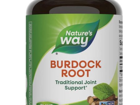 Nature s Way, Burdock Root, 100 vegan capsules Sale