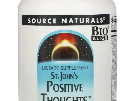 Source Naturals, St. John s Positive Thoughts™, 45 tablets Hot on Sale