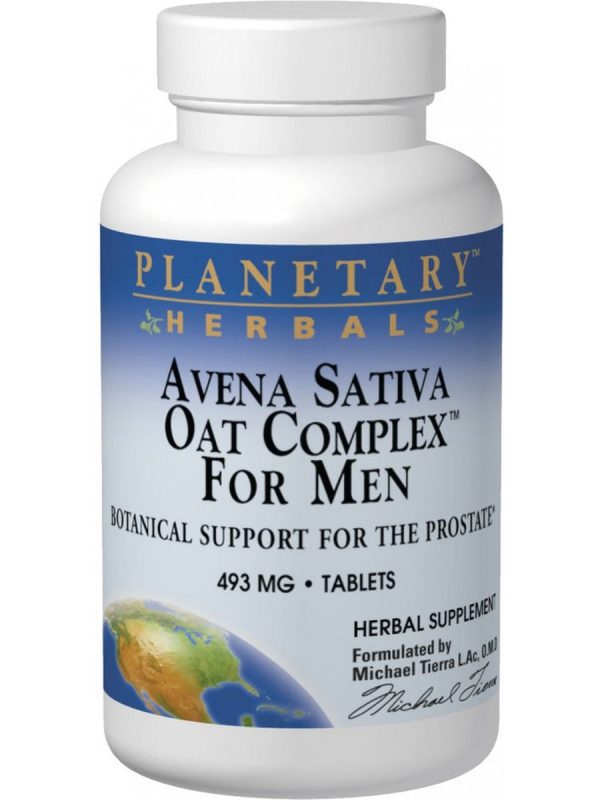 Planetary Herbals, Avena Sativa Oat Complex™ for Men 480 mg, 50 Tablets Online Sale