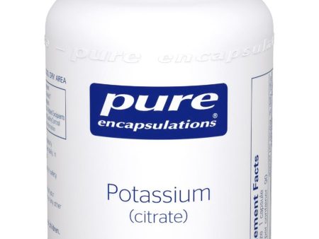 Pure Encapsulations, Potassium, citrate, 200 mg, 90 vcaps For Discount