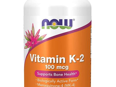 NOW Foods, Vitamin K-2 100 mcg, 100 veg capsules Online now