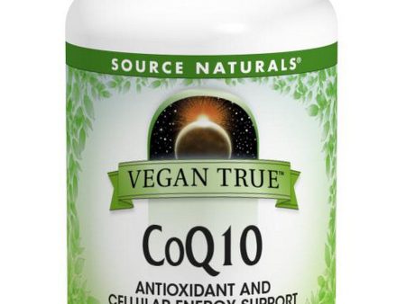 Source Naturals, Vegan True® Co-Q10 100 mg, 30 vegetarian softgels Online Sale