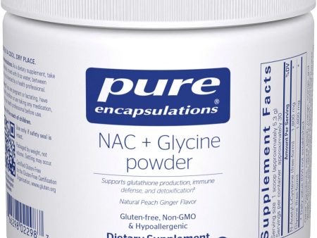 Pure Encapsulations, NAC + Glycine Powder, 5.6 oz Cheap