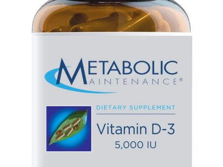 Metabolic Maintenance, Vitamin D-3 5,000 IU, 90 capsules Sale