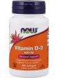 NOW Foods, Vitamin D-3 400 IU, 180 softgels Fashion