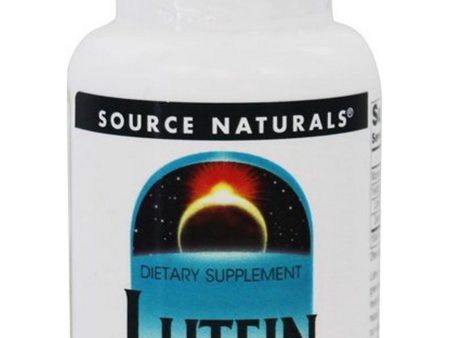 Source Naturals, Lutein 20 mg, 30 capsules Supply