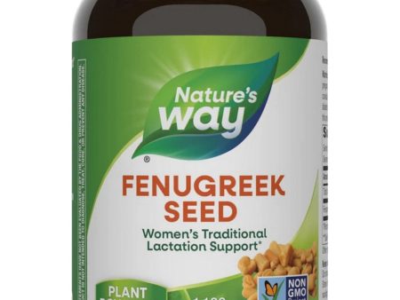 Nature s Way, Fenugreek Seed, 320 vegan capsules Online Sale